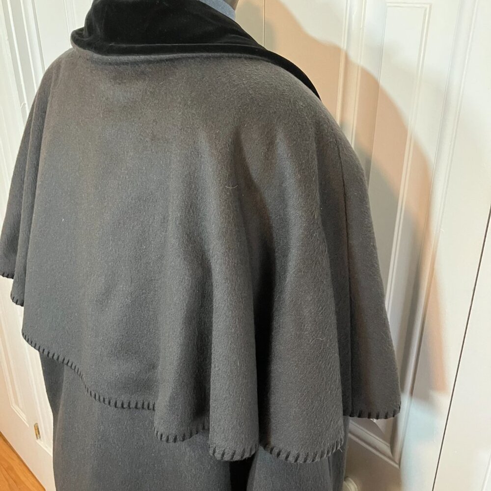 Vintage Charles Klein Victorian Inspired Wool Blend Coat Size L - Picture 6 of 9